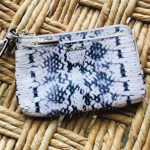 Coach Python Wristlet